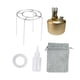 thumbnail image 2 of Quemador de alcohol para horno, con almohadilla antideslizante, para acampar y cocinar Oro, 2 of 9