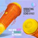 thumbnail image 4 of Micrófono Echo para niños y niños pequeños: micrófono de karaoke mágico vintage sin batería, juguete de amplificación de voz para cantar, logopedia y comunicación (naranja) Rojo Verde, 4 of 5