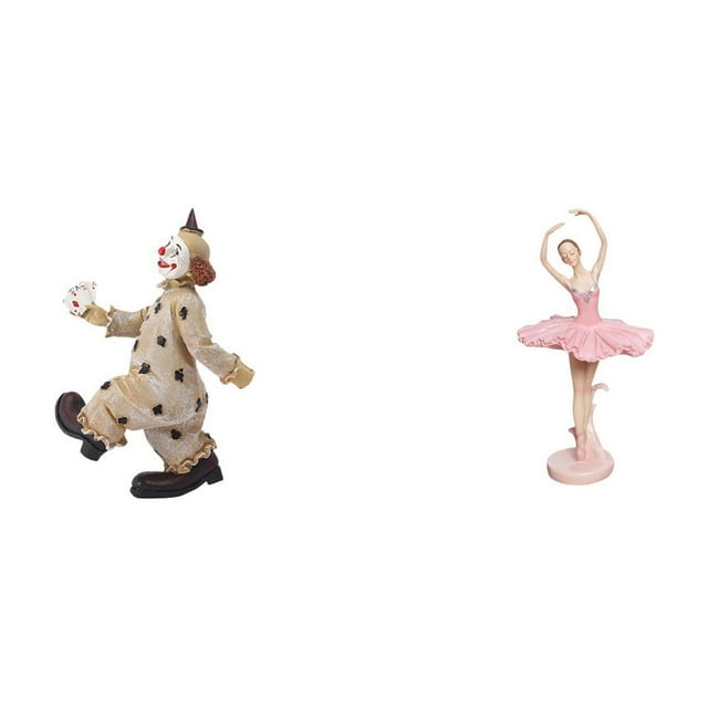 Figura de , estatua de bailarina de ballet, escultura de resina, adorno de mesa con superficie lisa, ideal para sala de estar, dormitorio, ofici