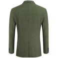 thumbnail image 2 of COOFANDY Mens Blazer Casual Fitted Sport Coats Western Summer Weeding Party Suit Jackets, 2 of 6