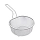 thumbnail image 3 of Cesta de malla filtrante para olla caliente de acero inoxidable para freír papas fritas y espaguetis resistentes Malla gruesa de 21 cm, 3 of 9