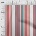 thumbnail image 2 of oneOone Viscose Jersey Orange Fabric Stripes Sewing Material Print Fabric By The Yard 60 Inch Wide-4J, 2 of 7