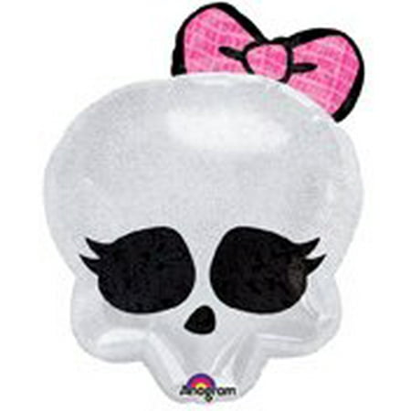 Monster High Skullette Birthday Balloon Bouquet Kit Purple/blue/zebra