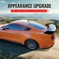 thumbnail image 5 of Ikon Motorsports Rear Trunk Spoiler Compatible With 15-23 Ford Mustang Coupe Gloss Black GT500 CFTP Style, 5 of 8