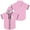 Pink, variant on Russ Wild Baseball Jersey Women Men Hooded Short Sleeve Shirt Casual Trendy T-shirt