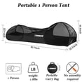 thumbnail image 2 of Carpa Pop-Up RUNNZER para Una Persona con Mosquitero Negra, 2 of 8