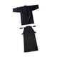 thumbnail image 1 of Conjunto de uniforme de kendo japonés cómodo traje tradicional de samurái kendo hakama 165 centímetros, 1 of 9
