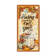 thumbnail image 2 of Oioii Maple Leaves Pumpkin Door Banner Cover Autumn Pumpkin Thankful Grateful Blessed Backdrop Decoration for Thanksgiving Farmhouse Holiday Party(35.43x70.87in), 2 of 6