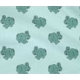 thumbnail image 4 of oneOone Cotton Flex Fabric Rabbit Block Print Fabric By Yard 40 Inch Wide, 4 of 4