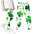 thumbnail image 7 of Cowsor Girls St Patrick's Day Printed Leggings Soft Stretch Comfortable Casual Pants For Daily Outdoor Wear, 7 of 7