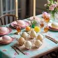 thumbnail image 4 of Easter Eggs Holder Countertop Metal Tray Display Rack for Kitchen Decor 19 cm x 19 cm x 4.5 cm, 4 of 6