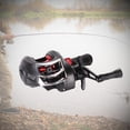 thumbnail image 3 of Carrete de Baitcasting Cómodo - de Fibra de Carbono de 22LB 7.2: 1 Frenos Magnéticos Carrete Baitcaster para Pesca Mano izquierda Sunnimix carrete de baitcasting, 3 of 7