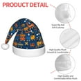 thumbnail image 6 of Cauagu Funny Steam Train Pattern Christmas Hat for Kids,Xmas Holiday Hat Santa Hat for Boys & Girls Festive Headwear Accessories for Christmas/New Year/Holiday, 6 of 6