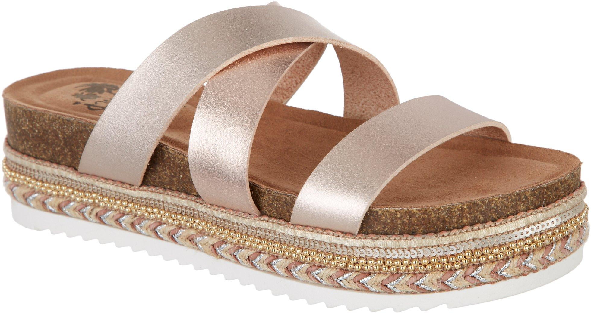 jellypop black sandals