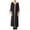 Black, variant on Girls Musli𝗆 Dresses Embroidered Abaya Maxi Dress Long Sleeve Islami𝖼 Prayer Clothes Toddler Kid Middle Easter𝗇 Arabic Kaftan