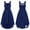 A Navy Blue, variant on Aislor Kids Girl's Sequins Bridesmaid Dress Flower Girl Dress High Low Hem Wedding Pageant Party Gown