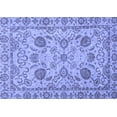 thumbnail image 1 of Ahgly Company Indoor Rectangle Oriental Blue Modern Area Rugs, 7' x 10', 1 of 4