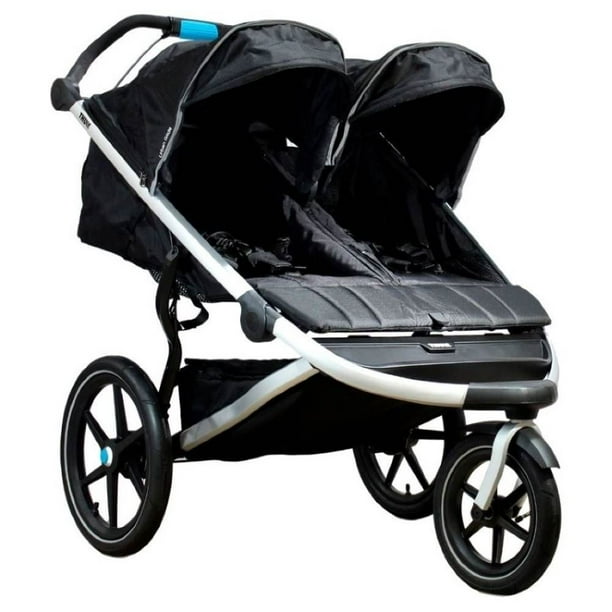 Thule Urban Glide 2 Double Jogging Stroller Black/Silver Walmart