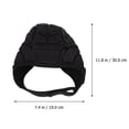 thumbnail image 4 of EeaseMX Casco de portero ajustable para deportes al aire libre, fútbol, rugby, protector de cabeza, 4 of 7