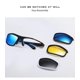 thumbnail image 3 of Gafas de sol deportivas polarizadas para hombres, mujeres y jóvenes, para béisbol, pesca, ciclismo, correr, golf y motocicletas, con protección UV400., 3 of 5