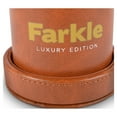 thumbnail image 5 of RNK Gaming Farkle Luxury Edition Game with Brown PU Leather Dice Cup, 5 of 5