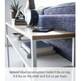 thumbnail image 5 of Yamazaki Home Long Console Table - Two Styles, White, Steel, Shelf, Supports 11 pounds, 5 of 7
