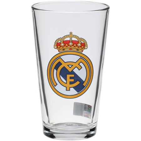 Real Madrid 16 oz. Satin Etch Pint Glass - No