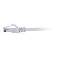 thumbnail image 2 of C2G 5ft Cat6a Snagless Unshielded (UTP) Network Patch Ethernet Cable - White - Patch cable - RJ-45 (M) to RJ-45 (M) - 5 ft - UTP - CAT 6a - molded, snagless, stranded - white, 2 of 4