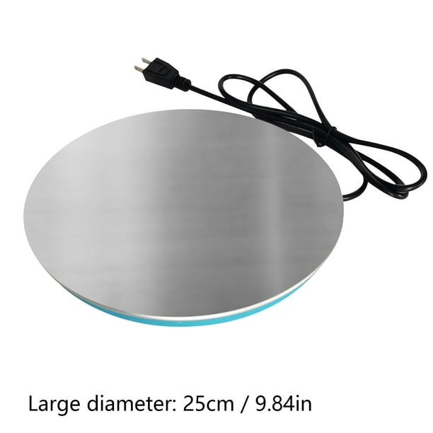 Xihbxyly Calentador de Agua para Aves de Corral, Diseño de Temperatura Constante, Base de Calentamiento de 70 °C, Protección Anticongelante Invernal, Material Abs Duradero, Tamaño Compacto, Apto para