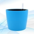thumbnail image 4 of Shisuyan Round Garden Stylish Self-watering Planter Water Level Display Foolproof Easy to Use (Blue), 4 of 8