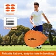 thumbnail image 3 of Aljoin Foldable Pop Up Soccer Goal Pro 2 Portable Soccer Nets with Carrying Case and Training Cones,Practice in Backyard,School,Outdoor, Birthday Gift & Fun for Kids, Youths and Adults, 4FT, 3 of 10