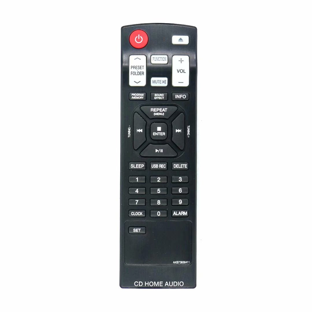 New Remote replacement AKB73656411 for LG CM2740 CMS2730F CD Home Audio