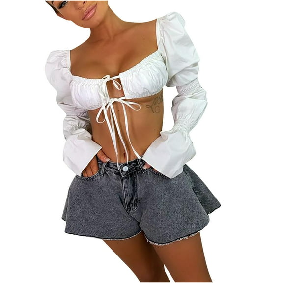 IROINNID Women's Casual Loose Wide Leg Versatile Denim Shorts With Pocket