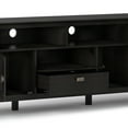 thumbnail image 6 of Artisan 72 inch Wide Solid Wood TV Stand in Hickory Brown For TVs up to 80 inches, 6 of 13