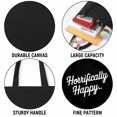 thumbnail image 3 of Horrifically happy. Scrub Top Halloween Costume For Nurses Women Rn Canvas Bag 2Pcs, 3 of 5