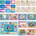 thumbnail image 1 of Craft Kit de marcos de fotos de verano Ctosree con pegatinas, paquete de 54, 1 of 6