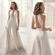 thumbnail image 4 of Monos de verano para mujer, monos elegantes, largos, anchos, sin mangas, con cuello en V, para mujer, para boda, dama de honor, sin espalda, formales, de negocios, pantalones, traje,, 4 of 5