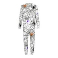thumbnail image 5 of SDNall Hallowen Family Jumpsuit Woman Hallowen Fashion Cute Spider Print Plush Long Sleeved Jumpsuit Family Parent-Child Wear Mom, 5 of 8