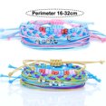 thumbnail image 2 of Pulsera tobillera para mujer, tobillera impermeable, pulsera de cuerda para niñas, pulsera de amistad ajustable, 2 of 5