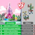 thumbnail image 4 of Bloques de construcción Annexfun, 100 unidades, Princess Castle Garden Kids, 4 of 6