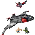 thumbnail image 2 of LEGO Marvel Avengers: Doomsday Quinjet - Building Toy for Boys & Girls, Ages 9+ - Super Hero Marvel Toys for Kids - Includes Movie Character Minifigures - Gift for Fans - 76347, 2 of 6
