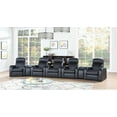 thumbnail image 2 of Cyrus Home Theater Upholstered Console Black, 2 of 3
