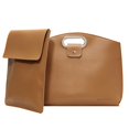 thumbnail image 1 of Bolso sencillo de alta gama para mujer, nuevo estilo 2025, bolso de mano de gran capacidad a la moda para ir al trabajo, maletín portátil, 1 of 5