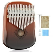 17 Key Kalimba Thumb Piano, Portable Finger Piano Kalimba Musical Instrument for Kids Adults Beginners Music Enthusiasts
