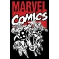 thumbnail image 2 of Boy's Marvel Super Avengers Comic Graphic Tee Black Medium, 2 of 5