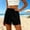 *Black, variant on ClodeEU Women's High Waisted Drawstring Athletic Shorts, Elastic Waist Running Shorts with Pockets Black,Women's Plus L