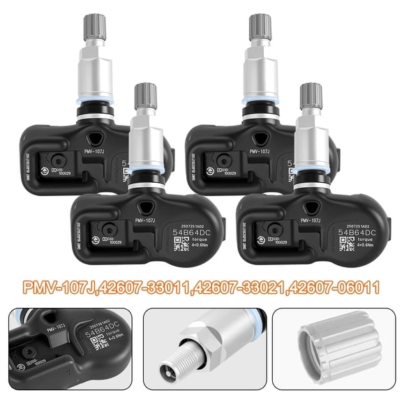 4X OEM Tire Pressure Sensor TPMS For Toyota Corolla Lexus PMV-107J 42607-33021