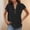 *Black, variant on ClodeEU V Neck T Shirts for Women ,Short Sleeve T Shirts,Trendy Loose Fit Dressy Tees Blue,Womens Plus S