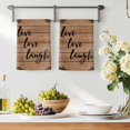 thumbnail image 3 of Vintage Boho Kitchen Towels Set of 1, Farmhouse Retro Brown Wooden Grain Absorbent Dish Towels for Kitchen, Microfiber Hand Towel, Quick Drying Tea Towel for Cleaning Decorative Dishcloths, 3 of 7