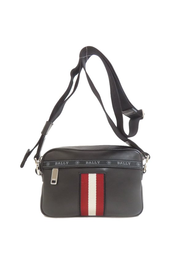 Pre-Owned BALLY logo shoulder bag leather women's (Good)